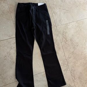 American Eagle Women’s Black High-rise Kick Boot Stretch Jeans